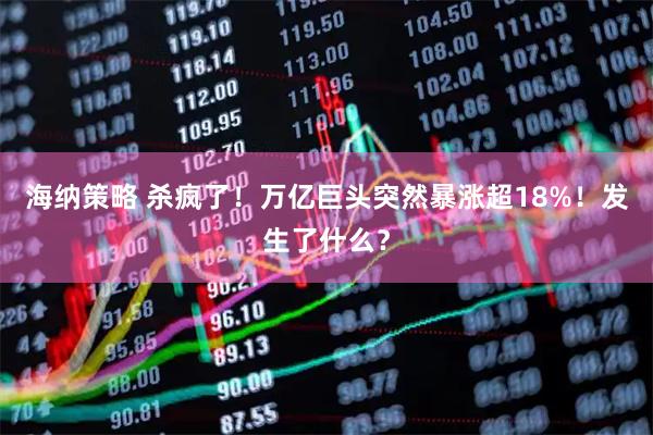海纳策略 杀疯了！万亿巨头突然暴涨超18%！发生了什么？